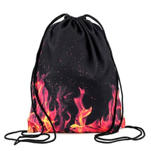 Load image into Gallery viewer, 3D Print Drawstring Backpack Rucksack Shoulder Bags Gym Bag Muti color