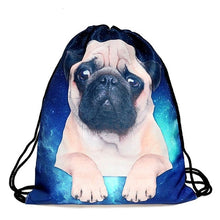 Load image into Gallery viewer, 3D Print Drawstring Backpack Rucksack Shoulder Bags Gym Bag Muti color
