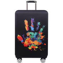 Load image into Gallery viewer, TRIPNUO Thicker Blue City Luggage Cover Travel Suitcase Protective Cover for Trunk Case Apply to 19''-32'' Suitcase Cover